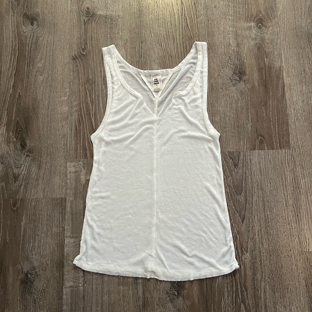 Free People we the free Love Ribbed  Tank Top